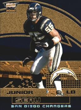 2000 Pacific Revolution - Premiere Date #84 Junior Seau Front