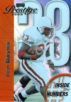 2000 Playoff Prestige - Inside the Numbers #IN33 Ron Dayne Front