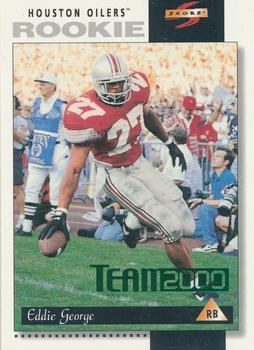 2000 Score - Team 2000 Green #TM11 Eddie George Front