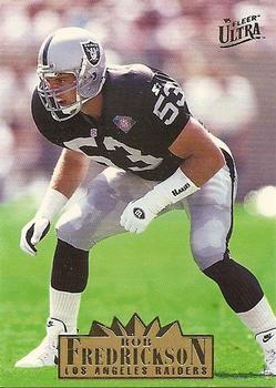 1995 Ultra #162 Rob Fredrickson Front