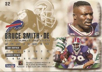 1995 Ultra #32 Bruce Smith Back