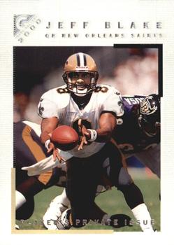 2000 Topps Gallery - Player's Private Issue #6 Jeff Blake Front