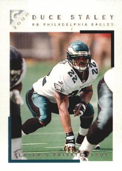 2000 Topps Gallery - Player's Private Issue #47 Duce Staley Front