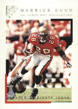 2000 Topps Gallery - Player's Private Issue #88 Warrick Dunn Front