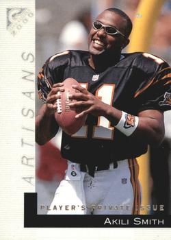 2000 Topps Gallery - Player's Private Issue #140 Akili Smith Front
