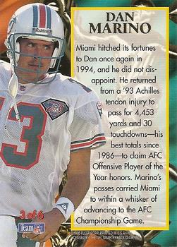 1995 Ultra - Award Winners #3 Dan Marino Back