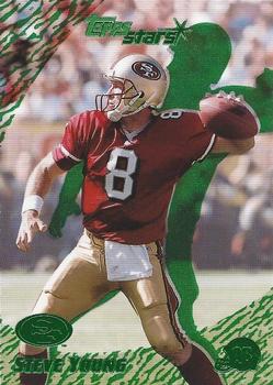 2000 Topps Stars - Green #90 Steve Young Front