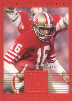 2000 Upper Deck Montana Master Collection #11 Joe Montana Front