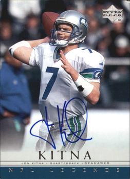 2000 Upper Deck Legends - Autographs #KI Jon Kitna Front