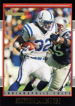 2001 Bowman - Gold #35 Edgerrin James Front