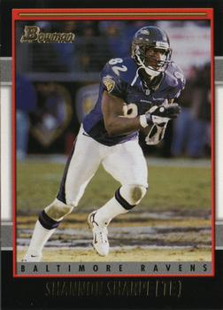 2001 Bowman - Gold #102 Shannon Sharpe Front