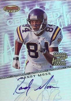 2001 Bowman's Best #BB-RM Randy Moss Front