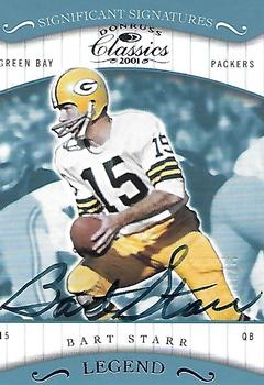 2001 Donruss Classics - Significant Signatures #168 Bart Starr Front