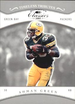 2001 Donruss Classics - Timeless Tributes #32 Ahman Green Front