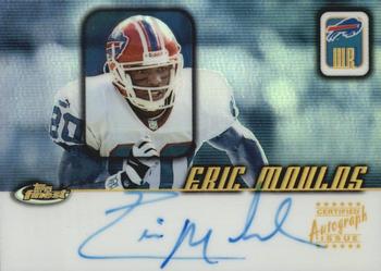 2001 Finest - Autographs #FA-EM Eric Moulds Front