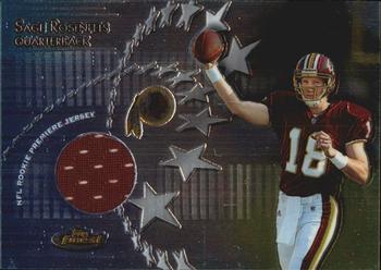 2001 Finest - Rookie Premiere Jerseys #RPJ-SR Sage Rosenfels Front