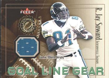 2001 Fleer Authority - Goal Line Gear #NNO R.Jay Soward Front