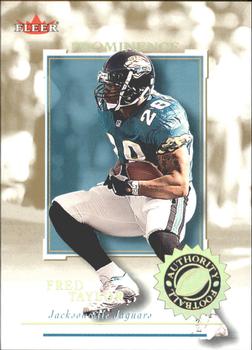 2001 Fleer Authority - Prominence SN125 #69 Fred Taylor Front