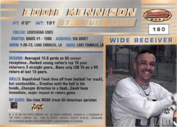 1996 Bowman's Best #160 Eddie Kennison Back