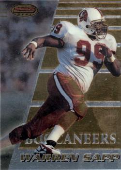 1996 Bowman's Best #48 Warren Sapp Front