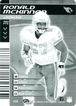 2001 NFL Showdown 1st Edition - Monochrome #008 Ronald McKinnon Front