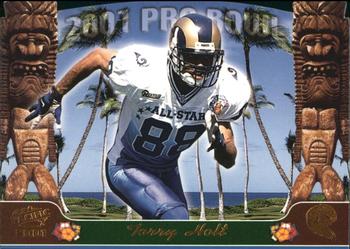 2001 Pacific - Pro Bowl Die Cuts #14 Torry Holt Front