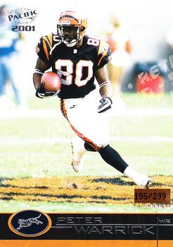 2001 Pacific - Retail LTD #98 Peter Warrick Front