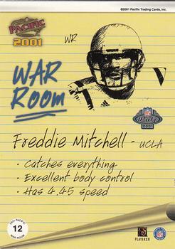 2001 Pacific - War Room #12 Freddie Mitchell Back