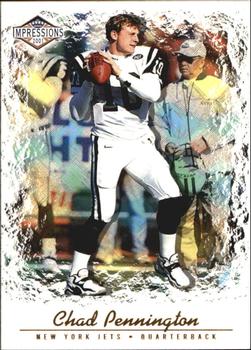 2001 Pacific Canvas Impressions - Hobby Red Backs #95 Chad Pennington Front