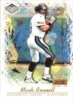 2001 Pacific Canvas Impressions - Premiere Date #59 Mark Brunell Front
