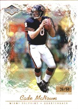 2001 Pacific Canvas Impressions - Premiere Date #70 Cade McNown Front