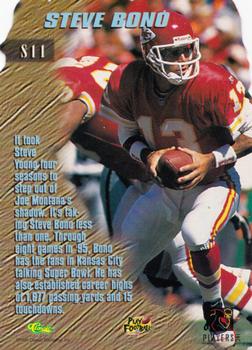1996 Classic NFL Experience - Sculpted #S11 Steve Bono Back