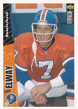 1996 Collector's Choice #116 John Elway Front