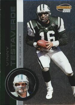 2001 Pacific Invincible - Retail #171 Vinny Testaverde Front