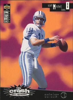 1996 Collector's Choice - You Crash the Game Silver #CG8 Scott Mitchell Front