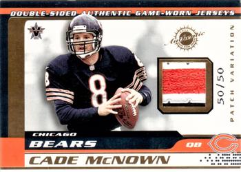 2001 Pacific Vanguard - Double Sided Jerseys Patches #15 Cade McNown / James Allen Front