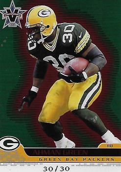 2001 Pacific Vanguard - Red #35 Ahman Green Front