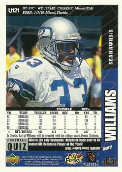 1996 Collector's Choice Update #U121 Darryl Williams Back