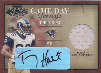 2001 Playoff Honors - Game Day Jerseys Autographs #GD-24 Torry Holt Front