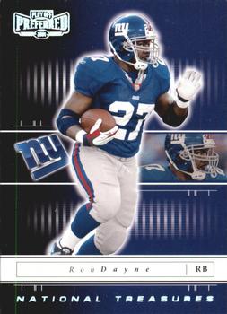 2001 Playoff Preferred - National Treasures Silver #80 Ron Dayne Front