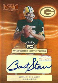 2001 Playoff Preferred - Preferred Signatures Bronze #007 Bart Starr Front