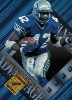 1996 Collector's Edge Advantage #2 Chris Warren Front