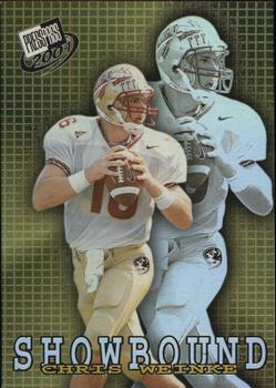 2001 Press Pass - Showbound #SB3 Chris Weinke Front