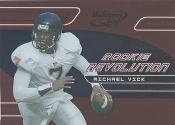 2001 Quantum Leaf - Rookie Revolution #RR-1 Michael Vick Front