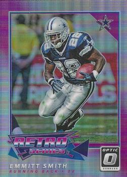 2022 Donruss Optic - Retro Series #RS-1 Emmitt Smith Front