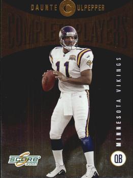 2001 Score - Complete Players #CP-4 Daunte Culpepper Front