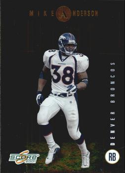 2001 Score - Complete Players #CP-17 Mike Anderson Front