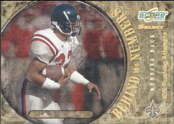 2001 Score Select - Behind the Numbers #BN-21 Deuce McAllister Front
