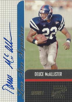 2001 Stadium Club - Lone Star Signatures #LS-DM Deuce McAllister Front