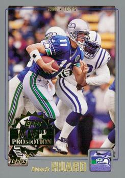 2001 Topps - MVP Promotion #NNO Brock Huard Front